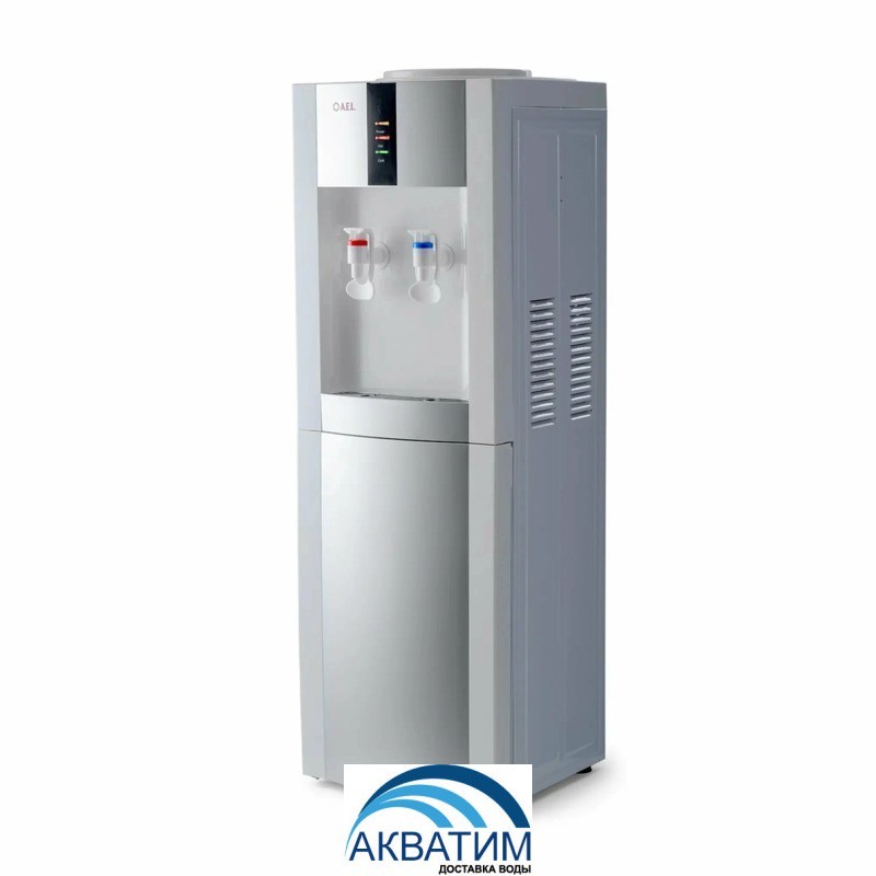 Кулер для воды компрессорный LС-AEL-47b white/silver с холодильником