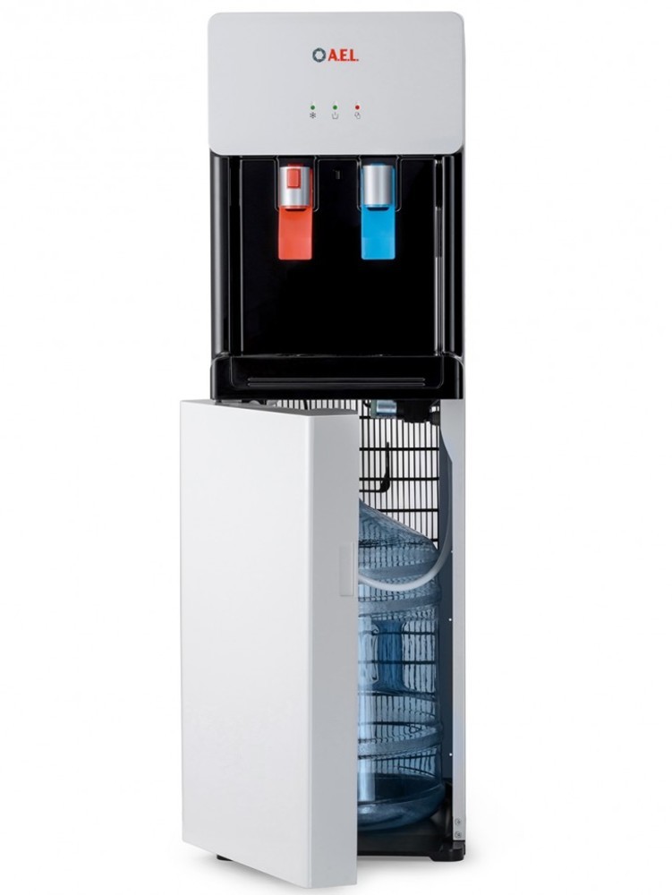 Компрессорный кулер  напольный с нижней загрузкой  LC-AEL-850а white