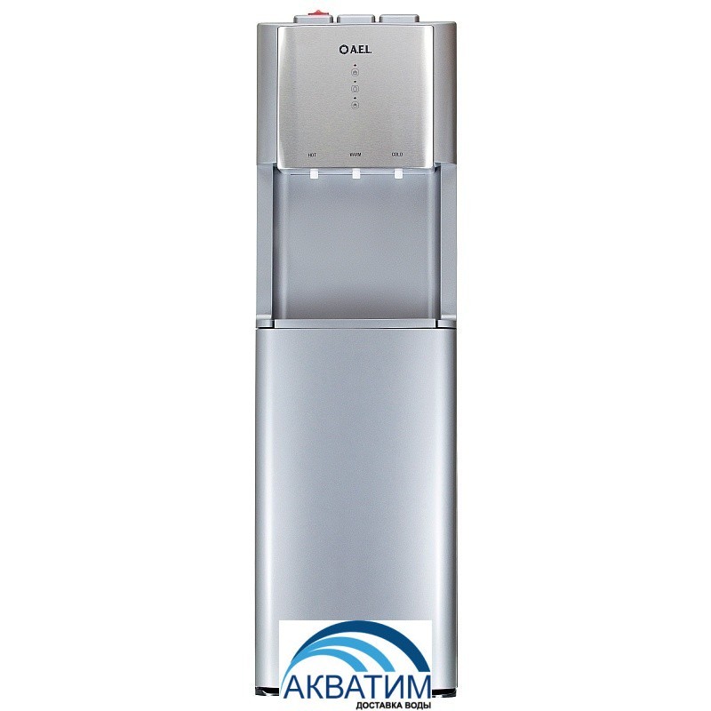 Кулер для воды напольный с электронным охлаждением LD-AEL-811a silver